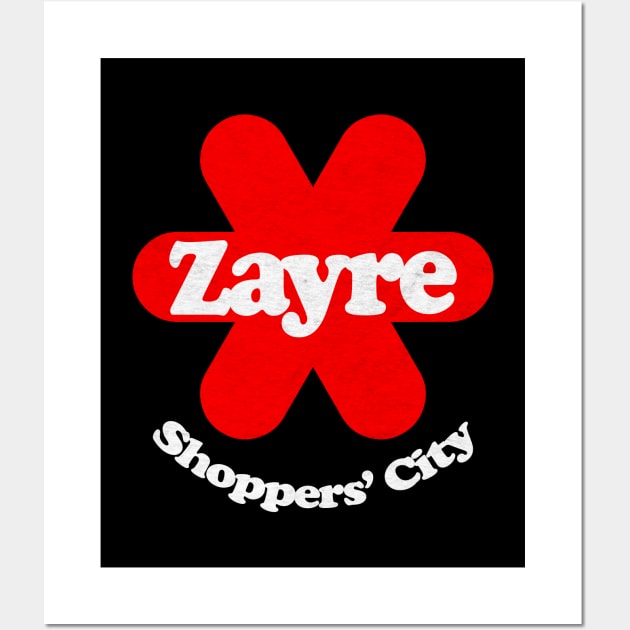 Zayre Shoppers' City Wall Art by Turboglyde